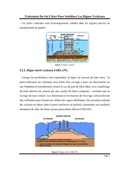 Traitement Du Sol Côtier Pour Stabiliser Les Digues Verticaux