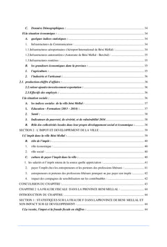 La fraude fiscale et le développement économique et sociale