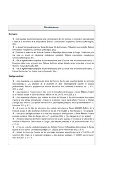 Guide Kandolo