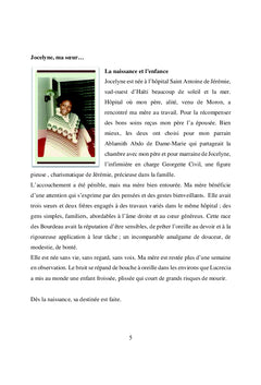 Jocelyne, ma soeur