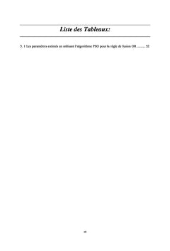 Application des essaims de particules (OeP) dans la detection CFAR