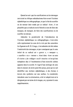 Changements Semantiques en Lingala