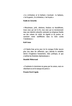 Le terrorisme et le droit international humanitaire