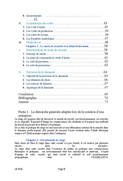 La Comptabilité Analytique à la Création de l'Entreprise