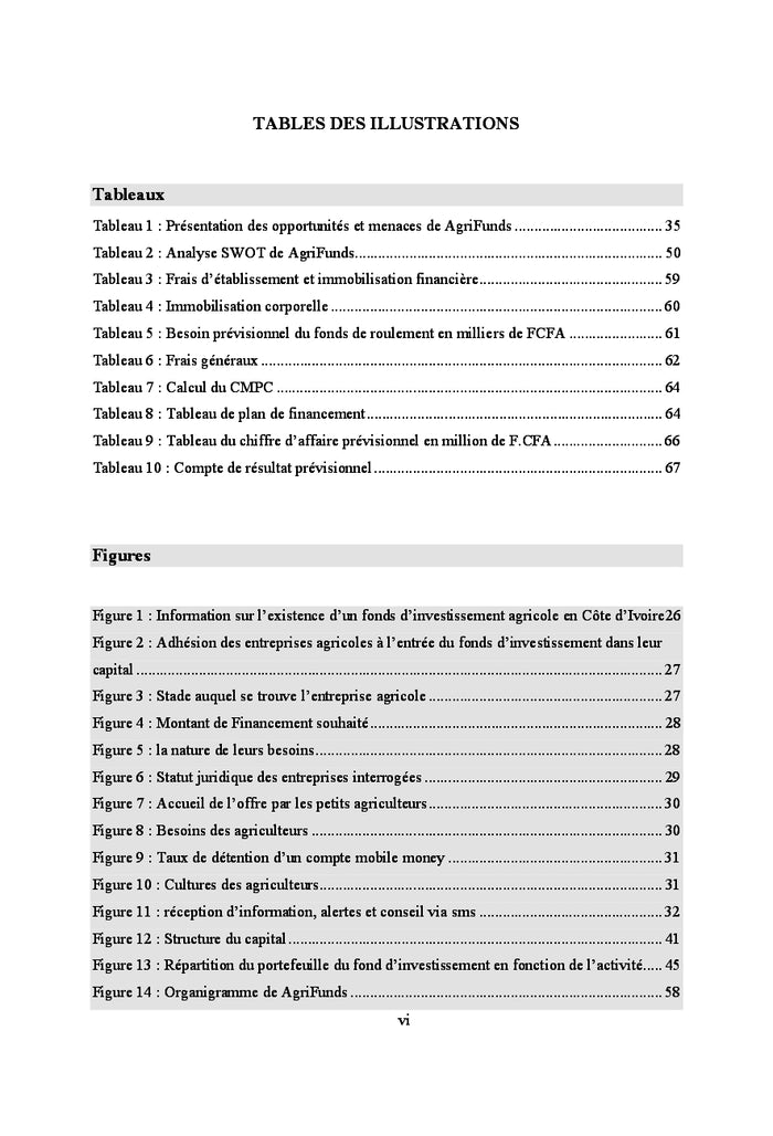 Creation d'un fonds d'investissement
