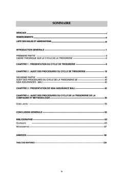 Audit du cycle de trésorerie : cas de NSIA assurances