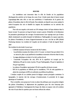 Gestion des plaines d'inondation dans la ville de Douala