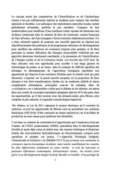 Développement commercial des énergies renouvelables sous modèle HICI