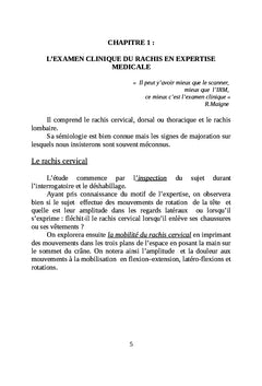 Precis visuel de rhumatologie pour l'expertise medicale