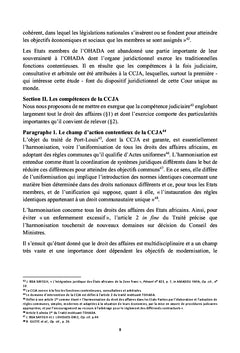 L'OHADA: entre l'harmonisation et l'effectivité du droit au juge