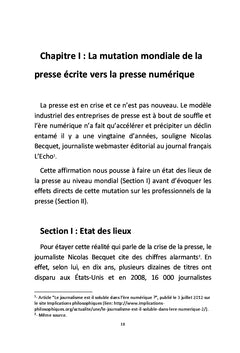 Le tournant digital bouscule le rituel professionnel des journalistes