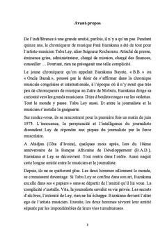 TABU LEY ROCHEREAU, tel que je l'ai connu