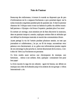 TABU LEY ROCHEREAU, tel que je l'ai connu