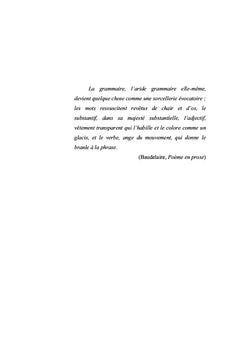 MORPHOLOGIE DU GROUPE NOMINAL (Théorie et pratique)