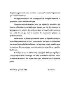 MORPHOLOGIE DU GROUPE NOMINAL (Théorie et pratique)