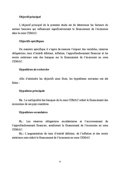 Liquidité bancaire et financement de l'économie en zone CEMAC