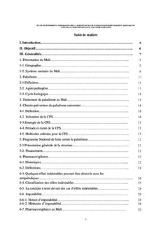 Administration de la sulfadoxine-pyriméthamine lors de la prévention du paludisme saisonnier