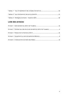 Analyse critique et stratégies d'amélioration