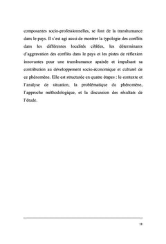 Relations de conflits entre transhumants et agriculteurs au Togo: