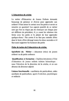Guide pratique pour éducatrices de crèches