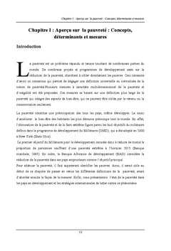 Microfinance et réduction de la pauvreté: