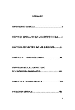 Onduleur: de la théorie à la réalisation