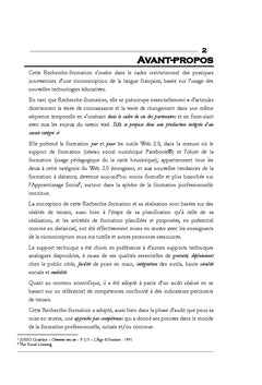 Médias sociaux et formation continue non-formelle des enseignants