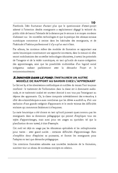 Médias sociaux et formation continue non-formelle des enseignants