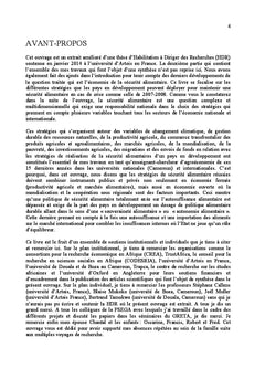 Économie de la sécurité alimentaire des pays en développement