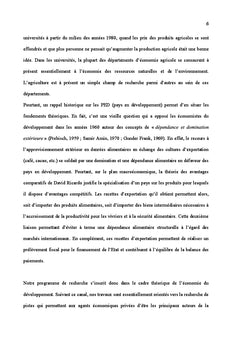 Économie de la sécurité alimentaire des pays en développement