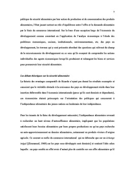 Économie de la sécurité alimentaire des pays en développement