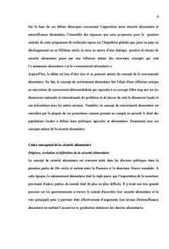 Économie de la sécurité alimentaire des pays en développement