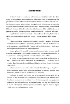 Modélisation thermodynamique des systèmes binaires et ternaires