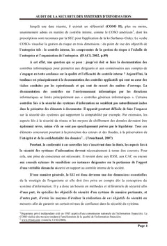 Audit de la sécurité des systèmes d'information