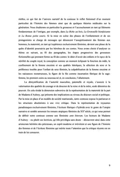 La maternité dans les contes de fées de Madame d'Aulnoy