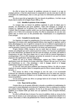 La resolution de problemes mathematiques du champ conceptuel additif
