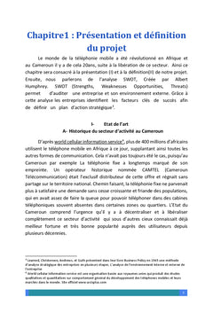 Etude de création d'une entreprise de réparation,