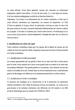 Sauver le conte akouè