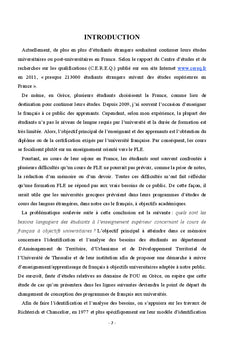 Analyse des besoins des étudiants grecs dans le cadre du cours du FOU