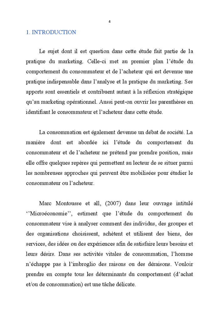 Facteurs de choix d'une institution d'enseignement universitaire