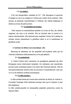 Effet protecteur de l'Epigallate (EGCG) contre la toxicité du vanadium