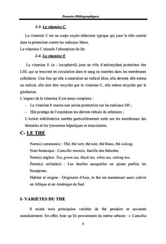 Effet protecteur de l'Epigallate (EGCG) contre la toxicité du vanadium