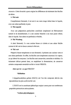 Effet protecteur de l'Epigallate (EGCG) contre la toxicité du vanadium
