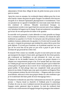 Les frasques de l'indépendance