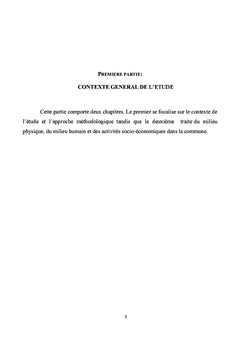 Dynamique de l'occupation des terres dans la commune de Koumbia (Tuy)