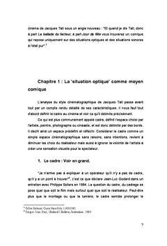 Forme comique : analyse du rire visuel et sonore chez Jacques Tati