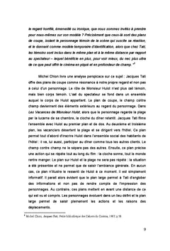 Forme comique : analyse du rire visuel et sonore chez Jacques Tati