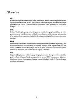 Planification et Évaluation Numérique des Enseignements