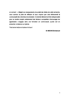 Communauté d'apprentissage en ligne