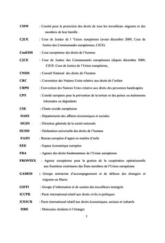 Protection des droits des migrants